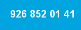 926 852 01 41 926 852 01 41